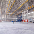 Hangar de aeronave pré -fabricado hangar de construção hangar de helicóptero de teto de treliça